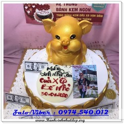 Mẫu Bánh Sinh Nhật Đẹp - A248